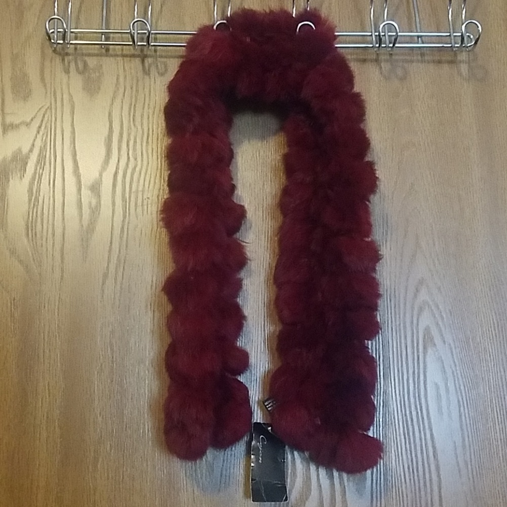 Cejon Fur Pom Pom Scraf